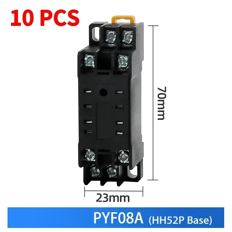 HH52P HH53P HH54P HH62P HH63P HH64P Miniature Control Relays Bulk Pack AC12V DC24V AC220V Small Intermediate Power Relay Module