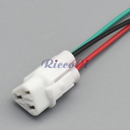 3-Pin 2.2mm MT Sealed Connector 6180-3241 6187-3271 DJ7031F-2 White Male Female Automotive Motorcycle
