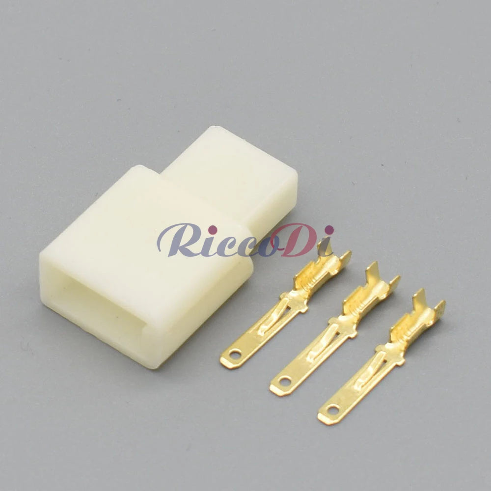 3 Pin 2.8mm Automotive Connector DJ7031-2.8 Brass Terminals with 15cm Pre-Wired Pigtail