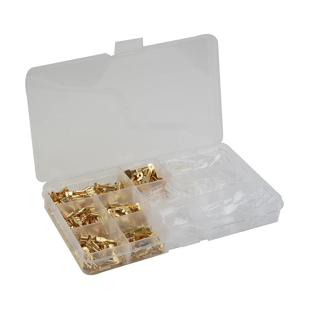The Perfect Solution for All Your Electrical Connection Needs 315 Piece Spade Lugs Electrical Wire Terminal Set