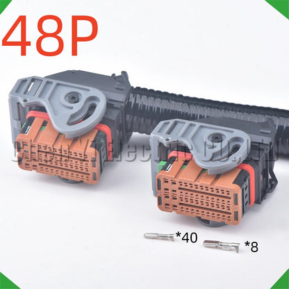 32/48 Pin ECU Connector 5009934111 5009935112 for Peugeot 301 307 308 408 Ford Focus Mondeo