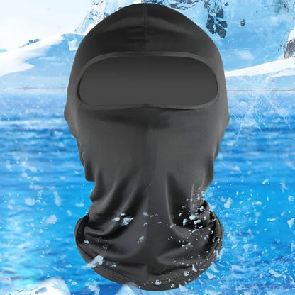 Breathable Ice Silk Cycling Balaclava Face Mask Neck Cover