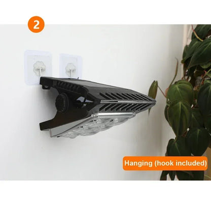 2PCS LED Solar Motion Sensor Lights IP65 Waterproof Security Lamp