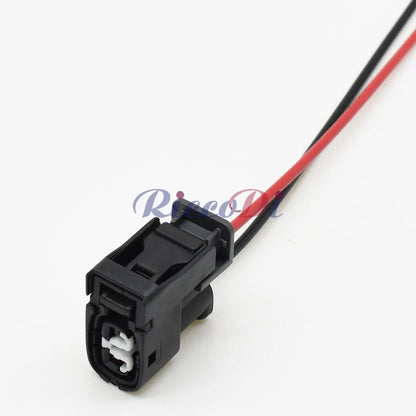 2 Pin 2.2mm Fuel Injector Connector EU260 90980-11246 DJ70280Y-2.2 Toyota 2JZ Lexus Hyundai Mazda