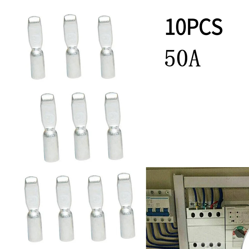 Anderson Plug Terminal Contacts Pins Lugs 50–120A for 12AWG Forklift Power and Energy Adapter Accessories
