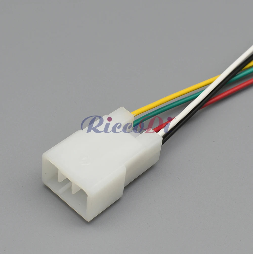 5 Pin Motorcycle AC Assembly Connector 172494-1 DJ7052-3 6.3mm Unsealed Male Female