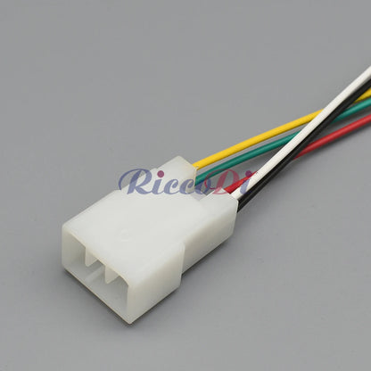 5 Pin Motorcycle AC Assembly Connector 172494-1 DJ7052-3 6.3mm Unsealed Male Female