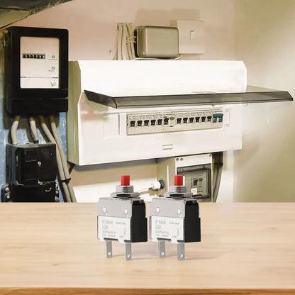 Manual Reset Circuit Breaker Offering Overload Protection Essential Component for Safe Operation of Various Electrical Devices
