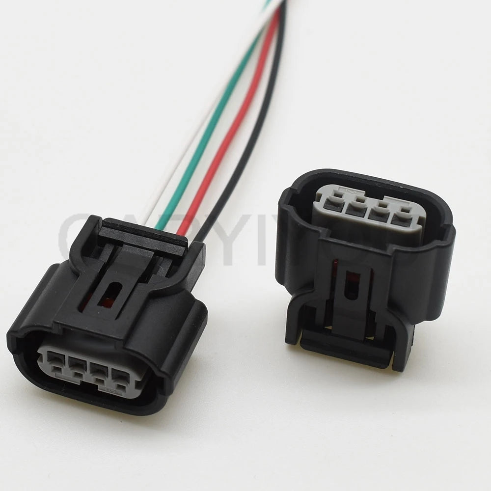 4 Pin Automotive Waterproof Terminal Connector Plug Female Male Brass Socket 6189-6948