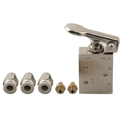 TAC2-41P+34T Pneumatic Valve 2 Position 3Way Mechanical Valve With 6mm Connector Pneumatic Switch Valve For Automatic Equipment