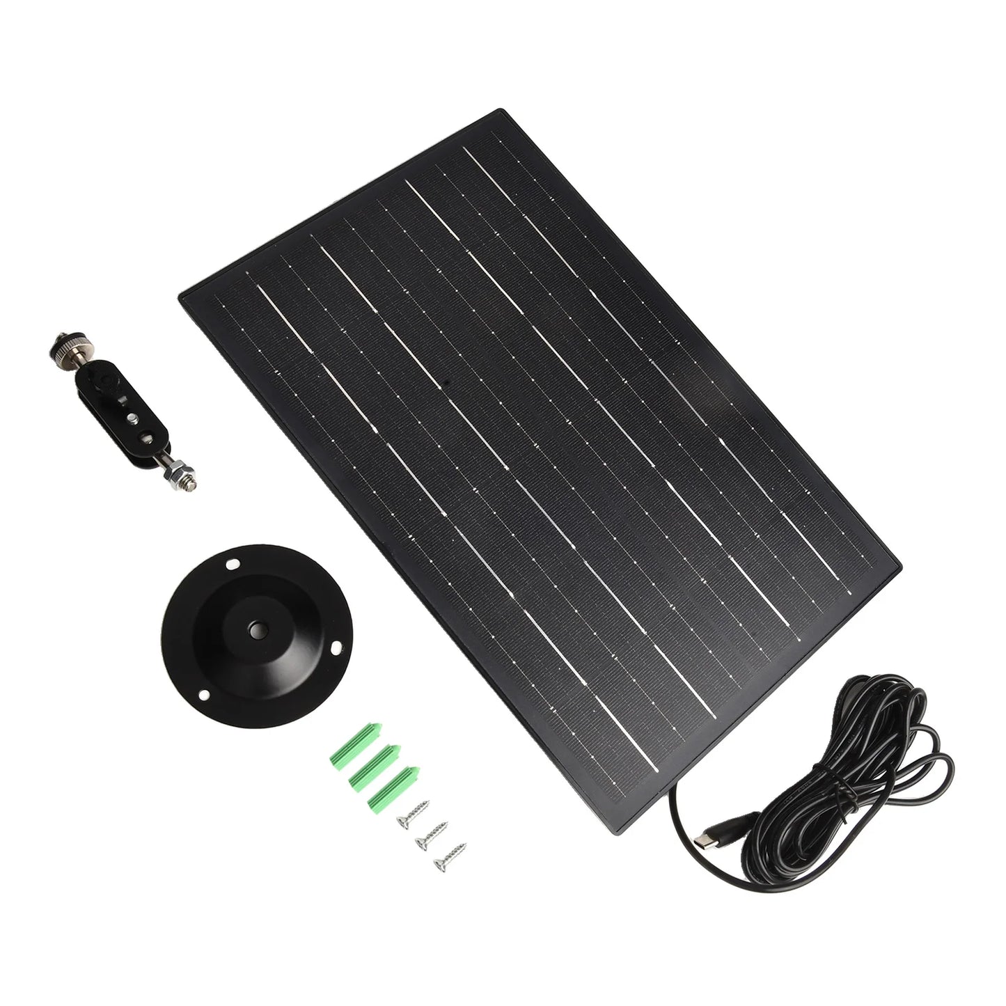 Outdoor Charger ABS PC IP Waterproof And Weatherproof IP65 Waterproof Solar Camera Charging Board Sustainable Energy Solution
