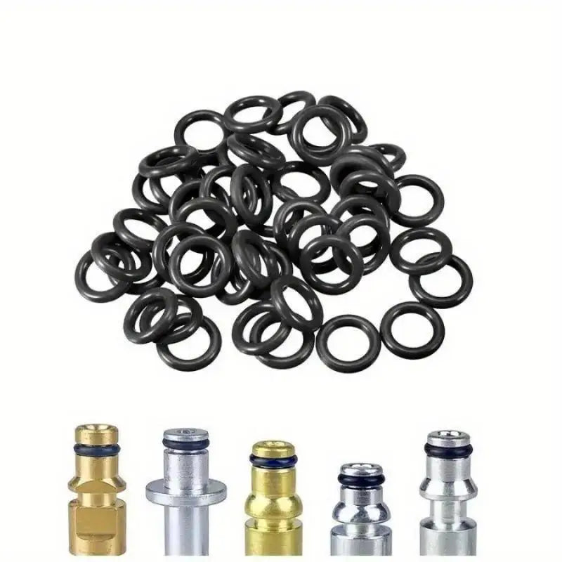 225PCS Black Rubber O-Ring Assortment — 18 Sizes Washer Gasket Sealing Kit for Faucet, Hose &amp; Valve