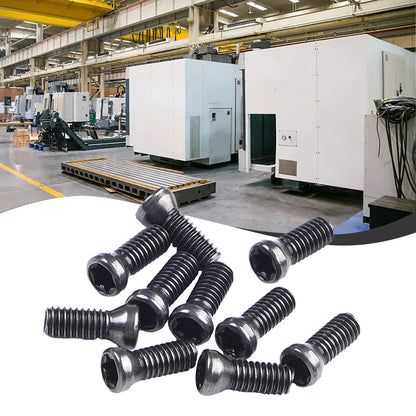 Torx Steel Screws M2.5 x 7mm / M2.5 x 6mm for CNC Lathe Tools and Carbide Insert Replacement