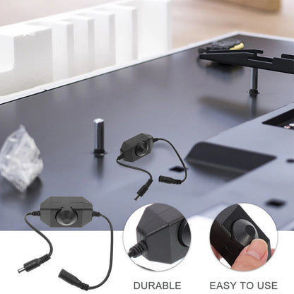 Electrical Switches Lamp Switch Brightness Dimmer Rotary Lamp Switch For Adjustable Brightness Light Modulator