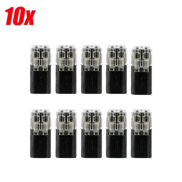 2 Pin Waterproof Automotive Electrical Connector Strip Terminal 18-22AWG 300V 10A