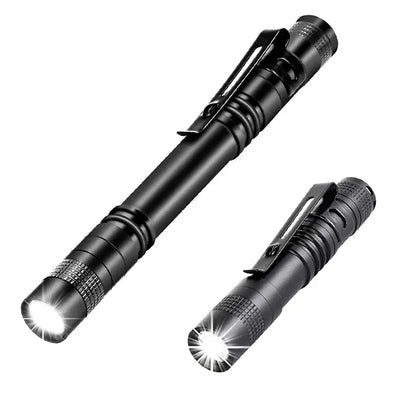 Mini LED Flashlight Pocket Pen Light Portable 1000 Lumens Waterproof Torch Using AAA Battery For Medical Outdoor Emergency Lamp