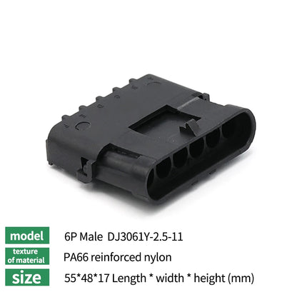 2.5 Series Waterproof Connector 1/2/3/4/6 Pin Male Female for Haltech MAP TPS GM