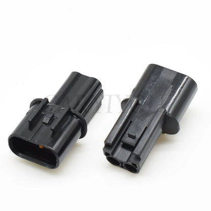 2-Pin Automotive Fog Lamp Connector — Female & Male PB621-02020 / PB625-02027 for Mitsubishi