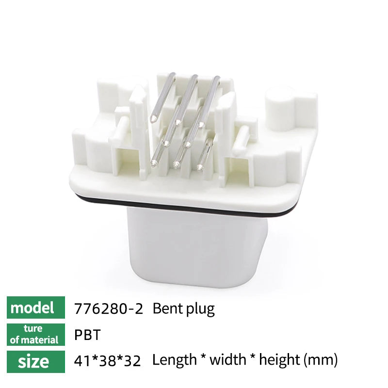 ECU Controller Connector PCB Panel Waterproof Bent Needle Pin Socket Plug Board Terminal 776087 776163 776267 776280