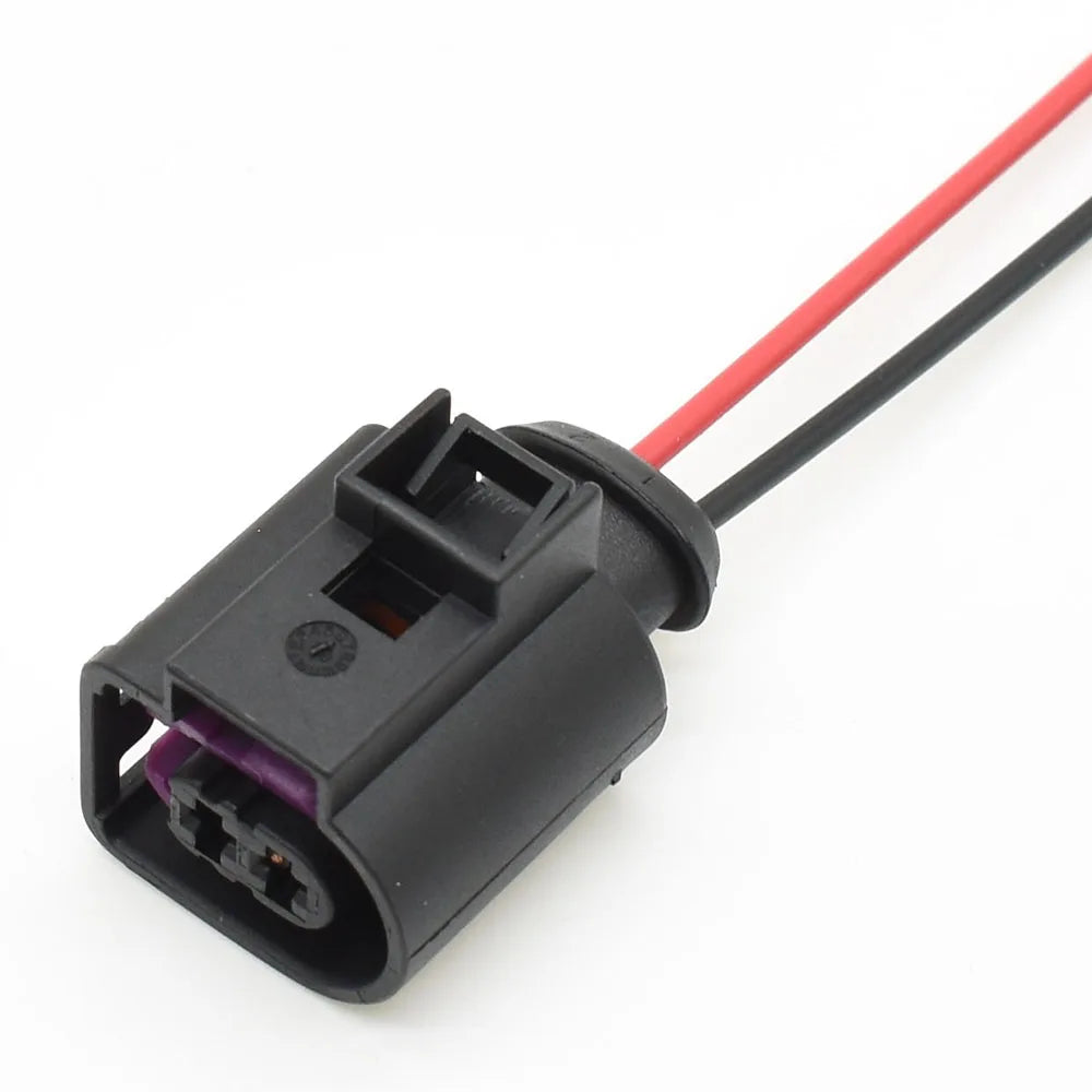 Automotive Wiring Harness Connector Electrical Horn Plug Compatible with 1J0973722 8D0973822 1717692-1