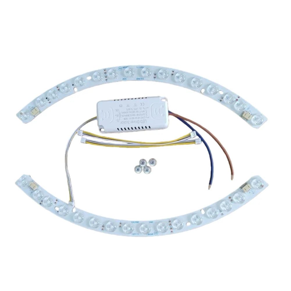 Ceiling Fan Light Source Curved LED Light Strip With LED Lens Light So ...