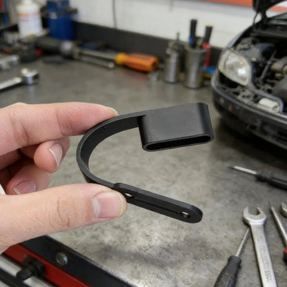 Universal 4-Way Flat Trailer Plug Dust Cap — Rubber Connector Boot with Safety Loop