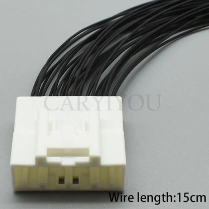 1717115-1 / 1565380-1 / 1565377-1 Automotive 28-Pin Unsealed Connector — Male Female Small Power Wire Socket