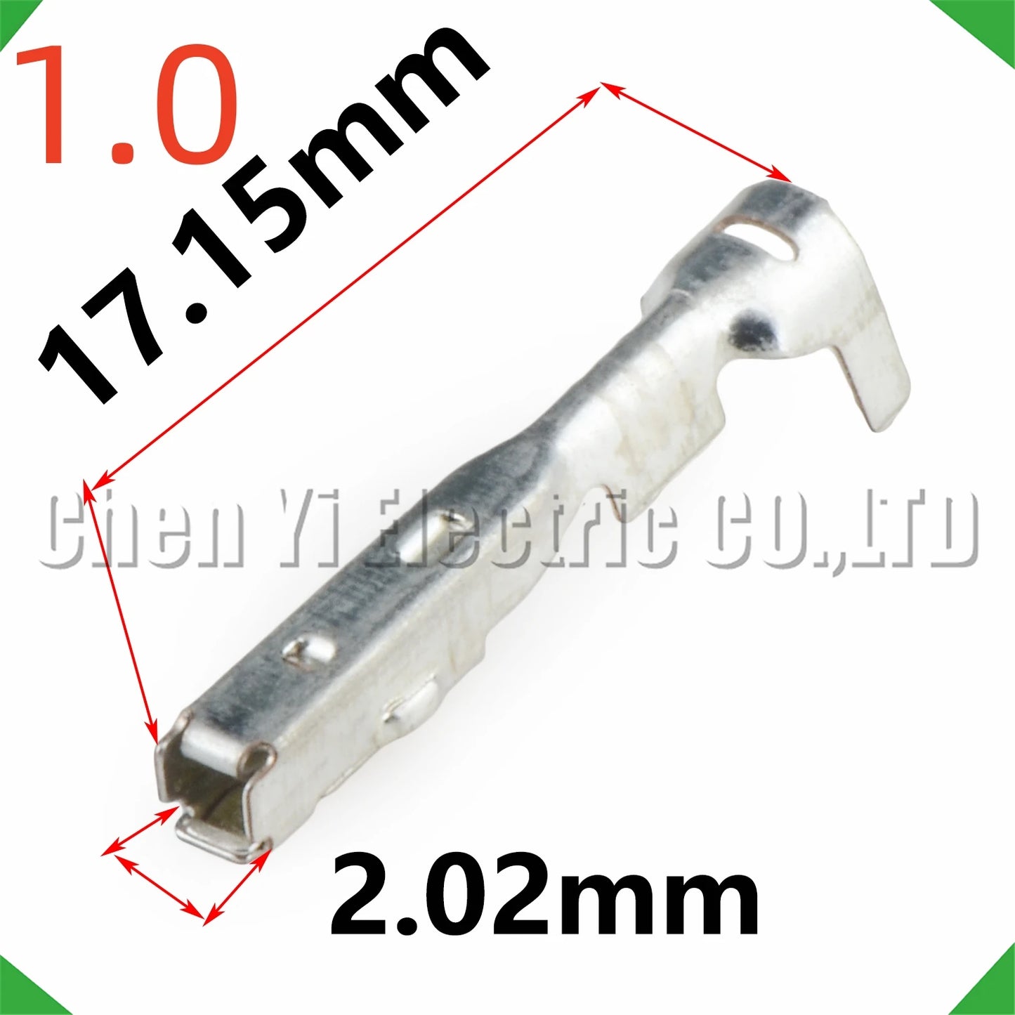 50PCS 1.0mm Crimp Terminal Pins 8100-3077 8100-3067 Automotive Connector Pins