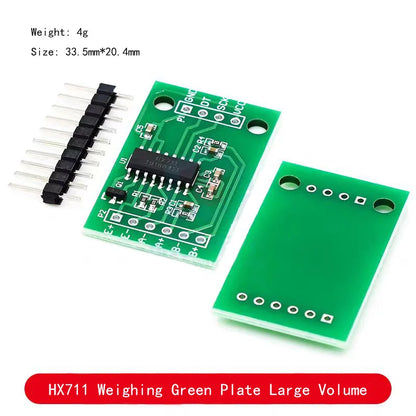 HX711 24-Bit ADC Weighing Module for Pressure Sensors with Shielding