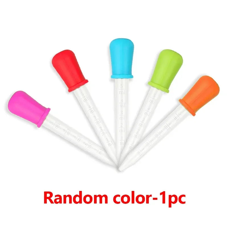 50 Grid Gummy Bear Silicone Mold with Dropper for Candy Chocolate