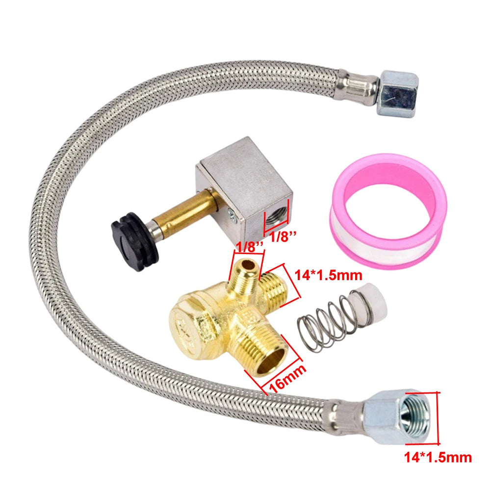 Battery Valve Kit Check Valve Kit Robust Construction Versatile Compatibility Installation Kit For Compressors Valve Kit