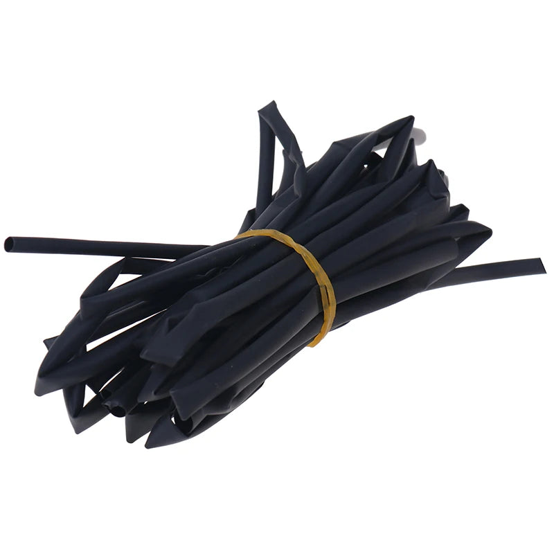 New 4 X 1 Meter Lenghts Heat Shrink Tubing 3mm 4mm 5mm 6mm