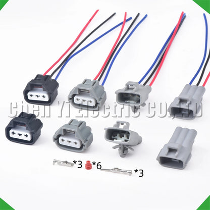 3 Pin Headlight Turn Signal Connector 90980-10981 For Toyota