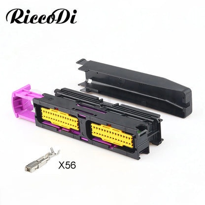 FCI 56 Pin ECU Connector 211PC562S8009 211PC562S0008 DJ7562-1.5-21 PA66 with Shell and Pins