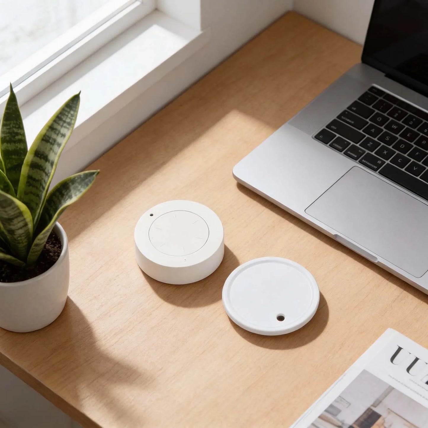 For Zigbee Smart Rotary Knob Switch for Controlling Light Bulbs Remotely with One Touch Operation and Wide Hub Compatibility