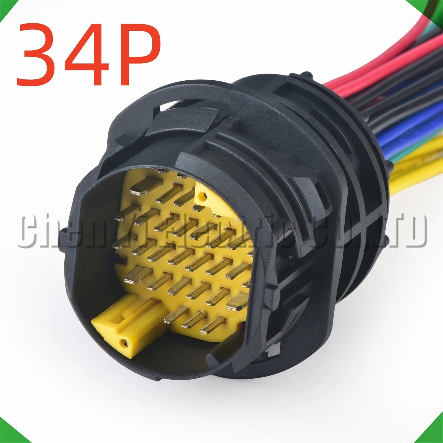 34 Pin Automotive Connector DTBFHPE34BKSV 9645118180 320454B03 Wire Harness Plug