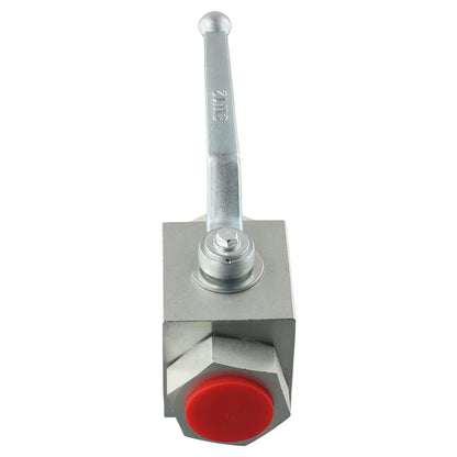 1pcs Carbon Steel Hydraulic Ball Valve Two Way Globe Valve High-pressure Hydraulic Valve G1"  For Flow Adjustment