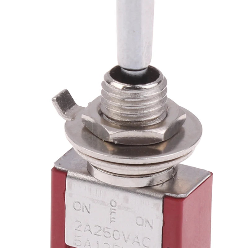 ON OFF ON Toggle Switch DPDT SPST DPST 3 Pin 3/2 Position 5A 125VAC 2A 250VAC Latching