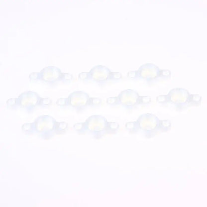 New 10PCS Orange Glass Glue Caps - Durable Plastic Sealing Caps For Standard Glue Bottles, Portable Decoration Tools