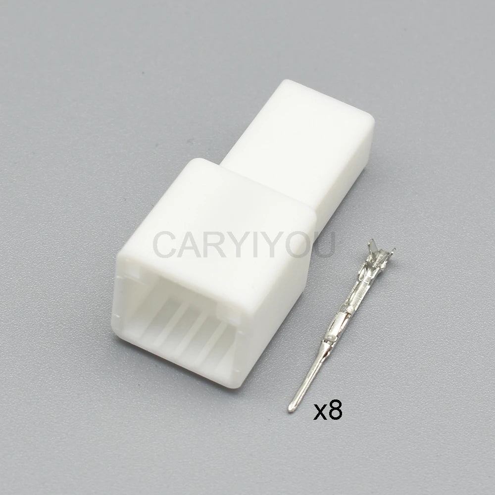 8-Pin Tyco AMP Auto Connector 0.7mm for Toyota 1376352-1 1565804-1 | Male Female Set + Wire Harness