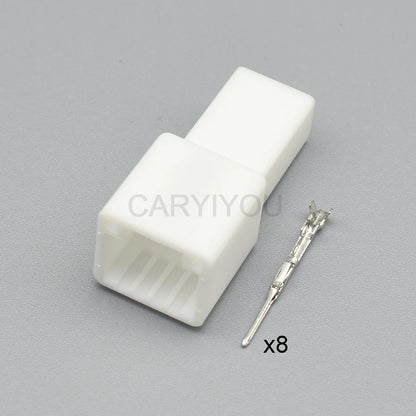 8-Pin Tyco AMP Auto Connector 0.7mm for Toyota 1376352-1 1565804-1 | Male Female Set + Wire Harness