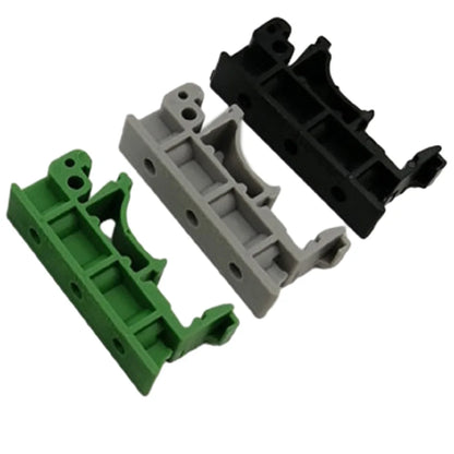PCB DIN C45 Rail Mount Adapter for DIN 35 Mounting Rails, Plastic PCB Bracket Clips, 35mm Electrical Part