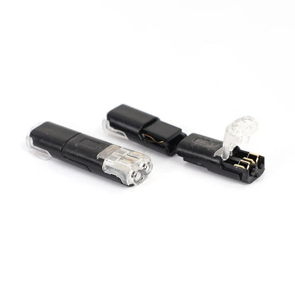 2 Pin Automotive Waterproof Connector Wire Terminal ABS 18-22AWG 300V 10A