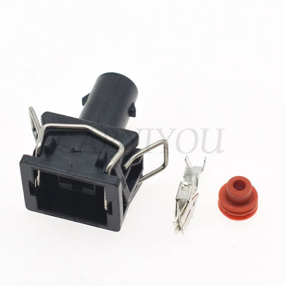 357972771 Automotive 6.3mm Wire Harness Connector Socket — Female Terminal Replacement for VW / Audi