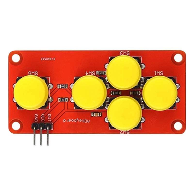 AD Keyboard Simulated Five-Key Analog Button Module for Arduino Sensor Expansion