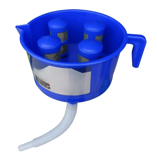 Funnel Type Oil And Water Separator Four Filter Elements Fuel Filter Fitting For Diesel Fuel Systems For Larger Than 12 Microns
