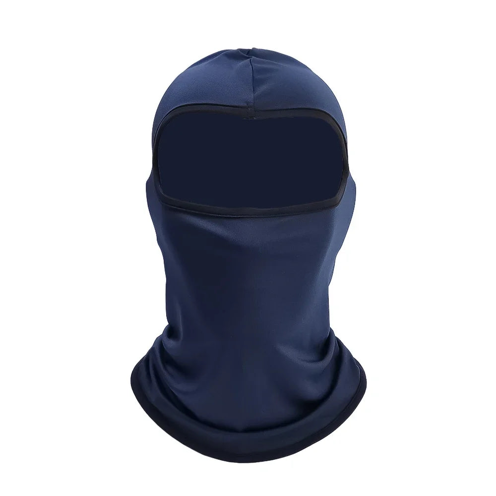 Breathable Ice Silk Cycling Balaclava Face Mask Neck Cover