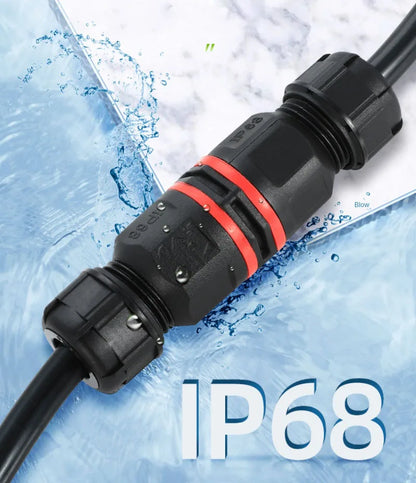 IP68 Waterproof Cable Connector I/T Type Junction Box 2-pin 3-pin 4-pin 5-pin Electrical Terminal LED Lights Wire Waterproof Box