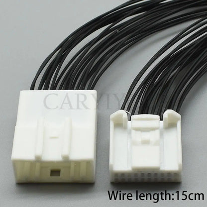 1473750-1 / 1473807-1 Toyota 20-Pin CD Player Wiring Harness Socket — Low Current Audio Connector