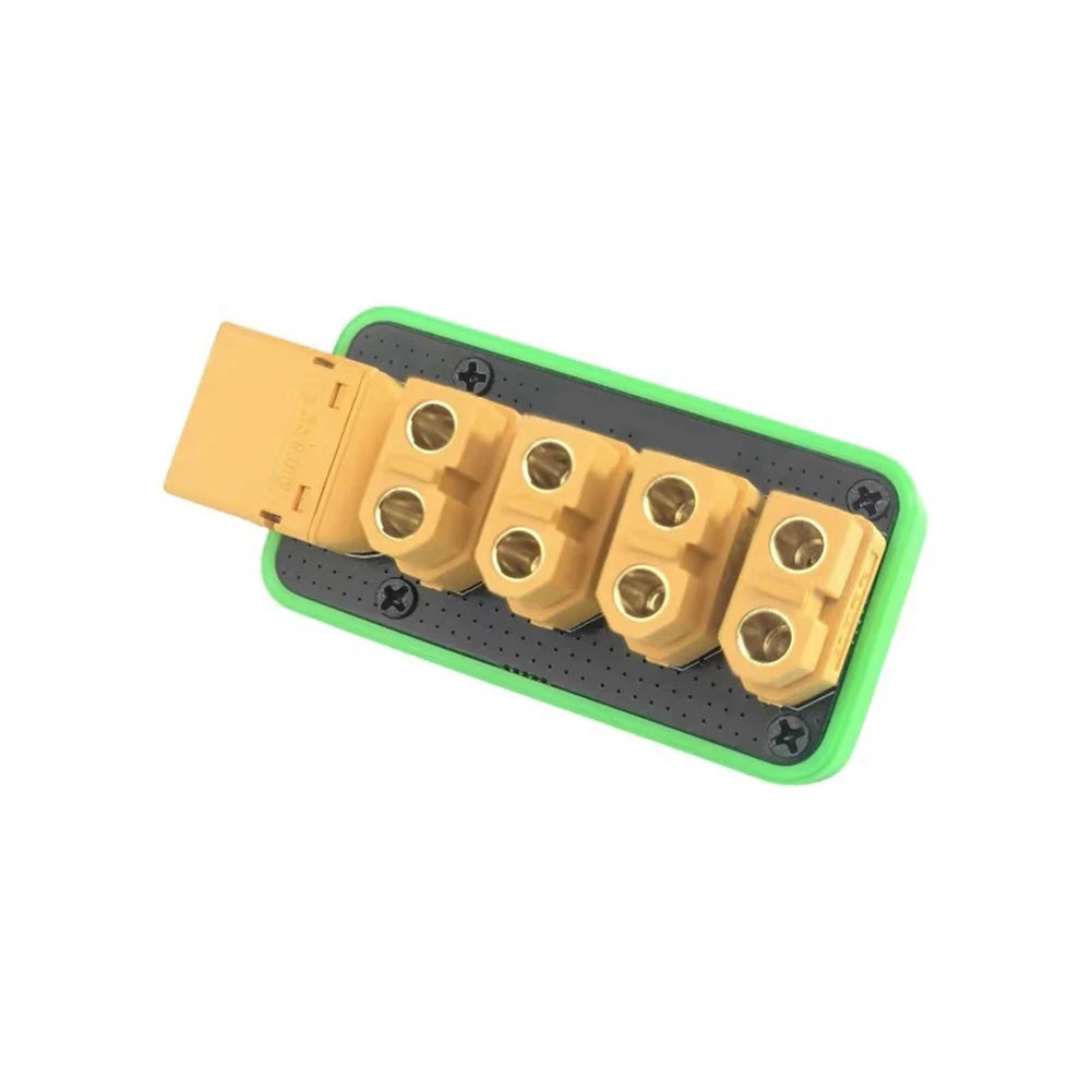 XT60 High-Current Power Distribution Board — 53×33×20mm for Drones, Robots & Multi-Motor Systems